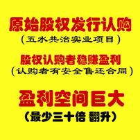 原始股权发行认购 盈利空间巨大